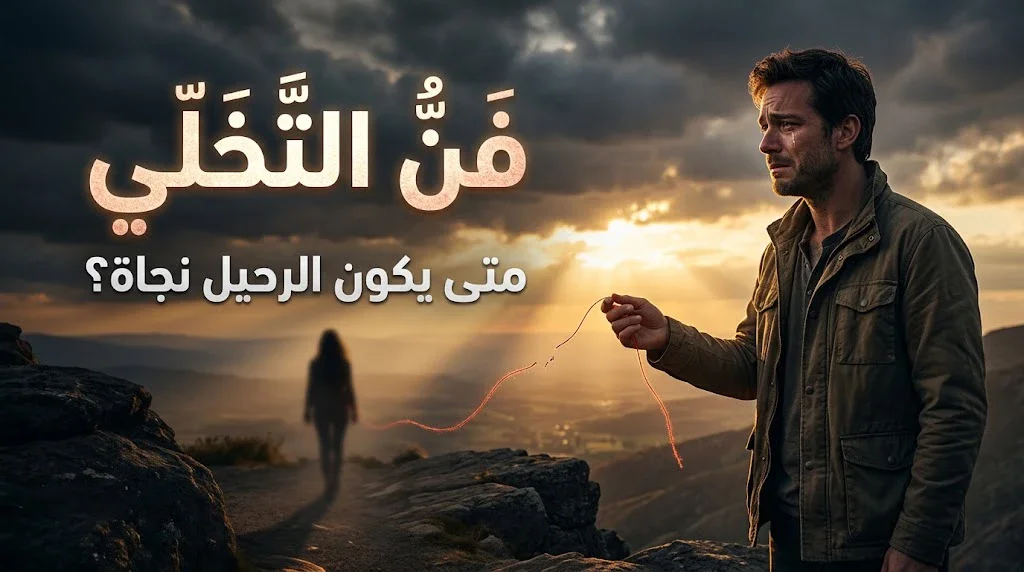 image about فنُّ التخلّي: حين تعرف أن الرحيل أحيانًا هو الطريق إلى النجاة