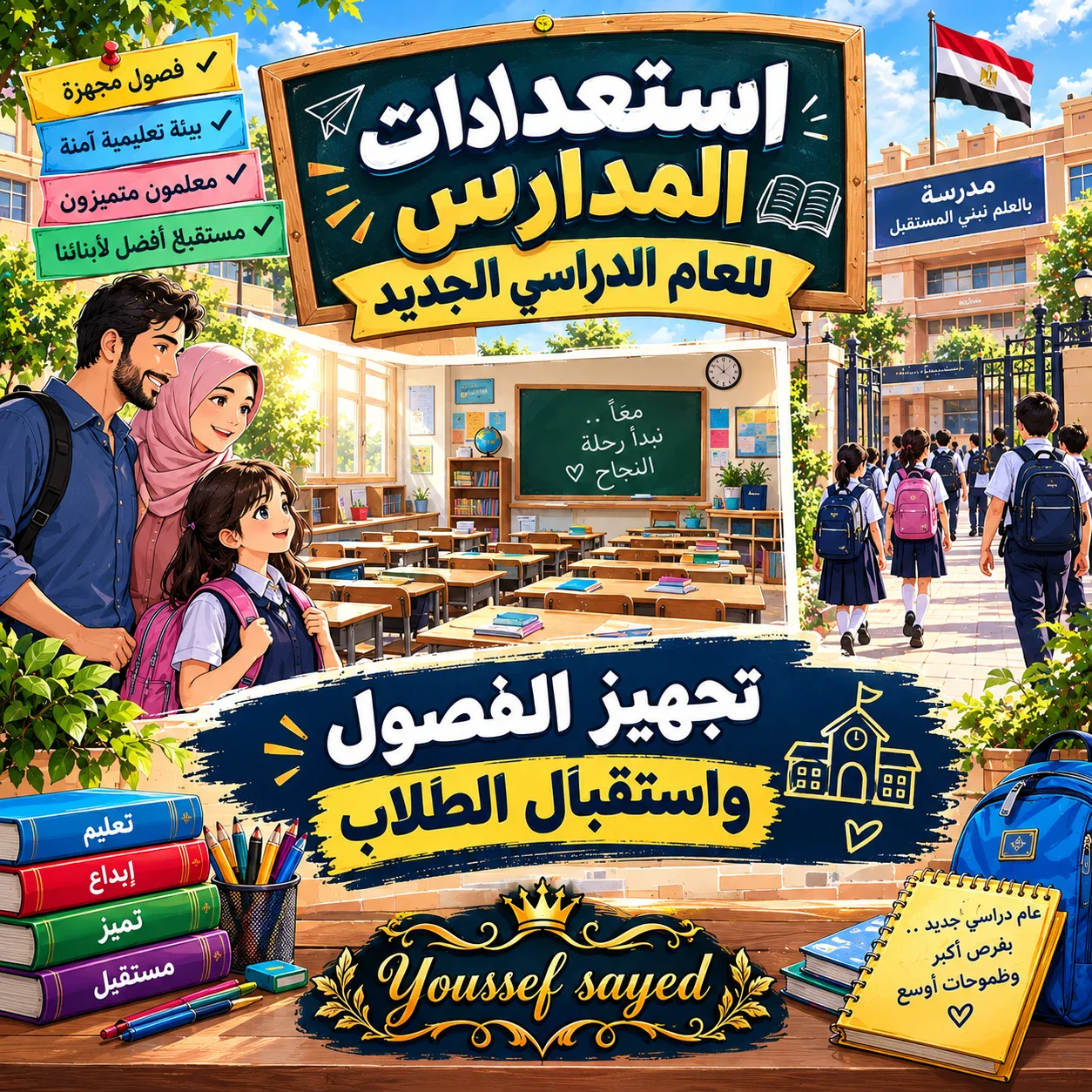 image about 🎒 الاستعداد للعام الدراسي الجديد 2026-2027.. أهم التجهيزات قبل أول يوم دراسة