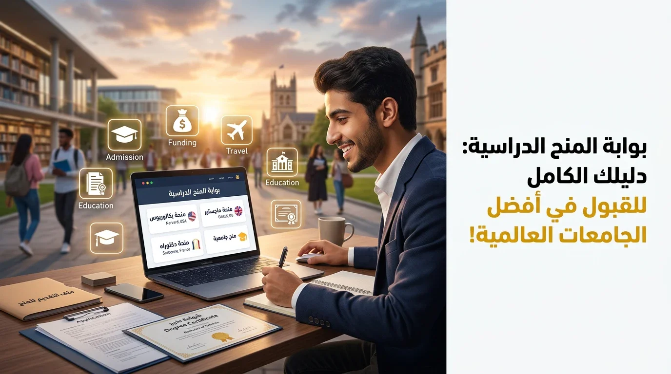image about بوابة المنح: دليلك للبحث عن المنح الدراسية والتقديم عليها