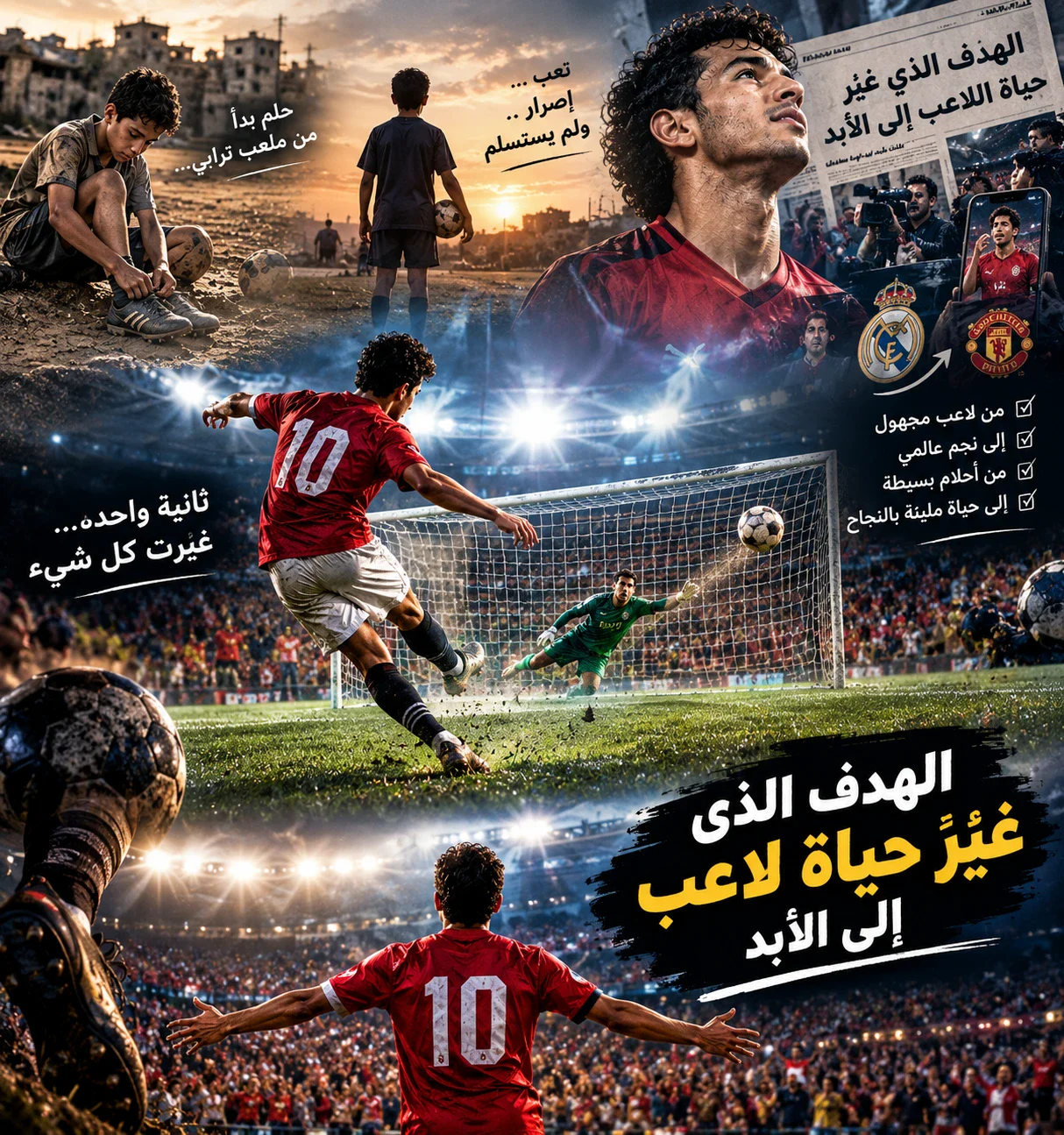 image about الهدف الذي غيّر حياة لاعب إلى الأبد ⚽