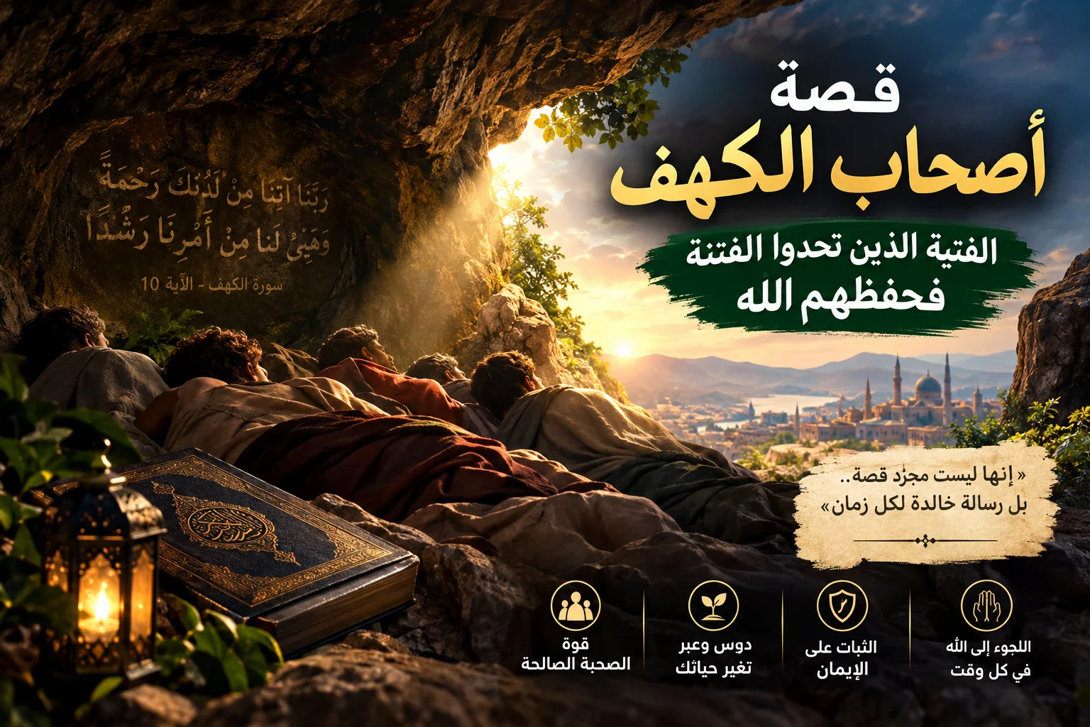 image about قصه أصحاب الكهف .. الفتية الذين تحدوا الفتنة فحفظهم الله
