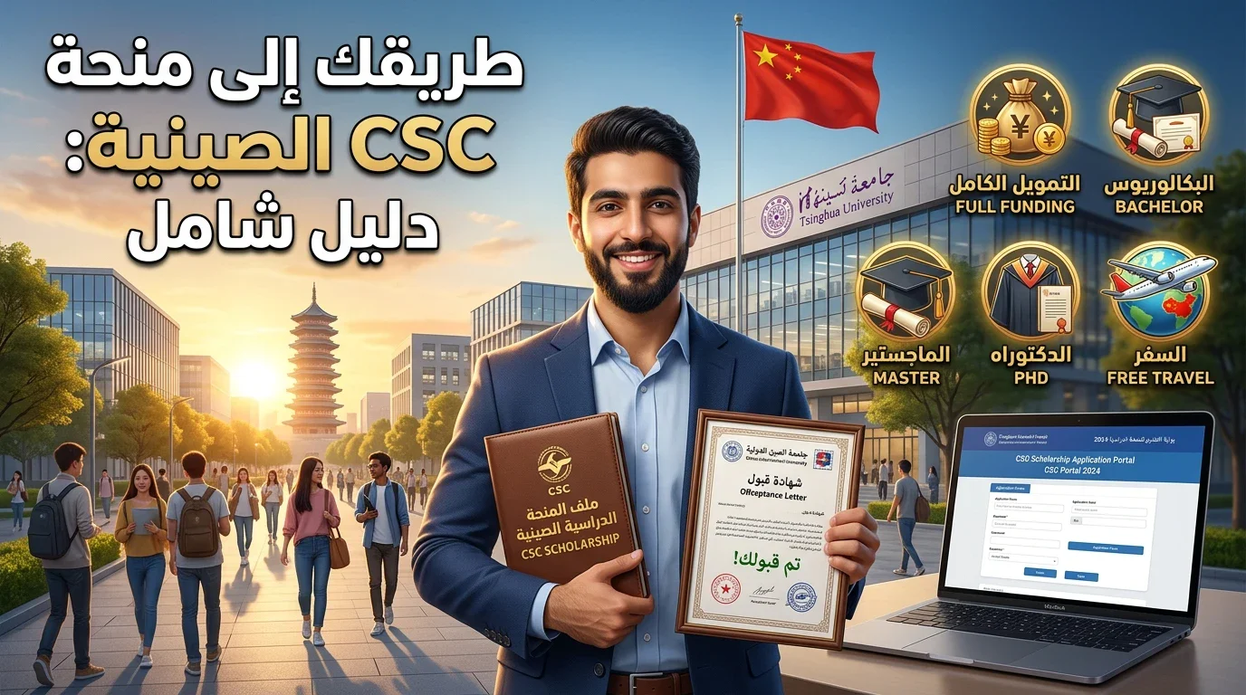image about مجلس المنح الدراسية الصينية CSC: الشروط والمميزات وطريقة التقديم