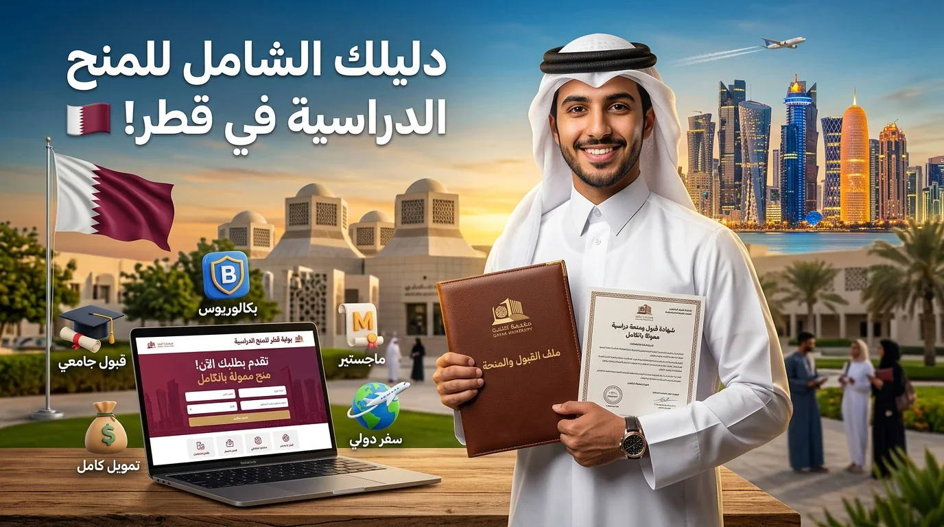 image about المنح الدراسية في قطر: أهم الفرص والشروط وطريقة التقديم