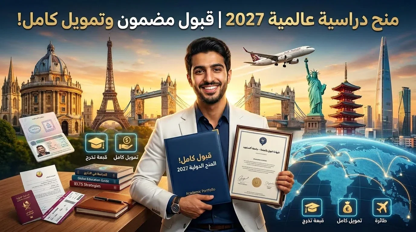 image about منح دراسية حول العالم: أفضل الفرص وشروط التقديم وكيف تبدأ البحث