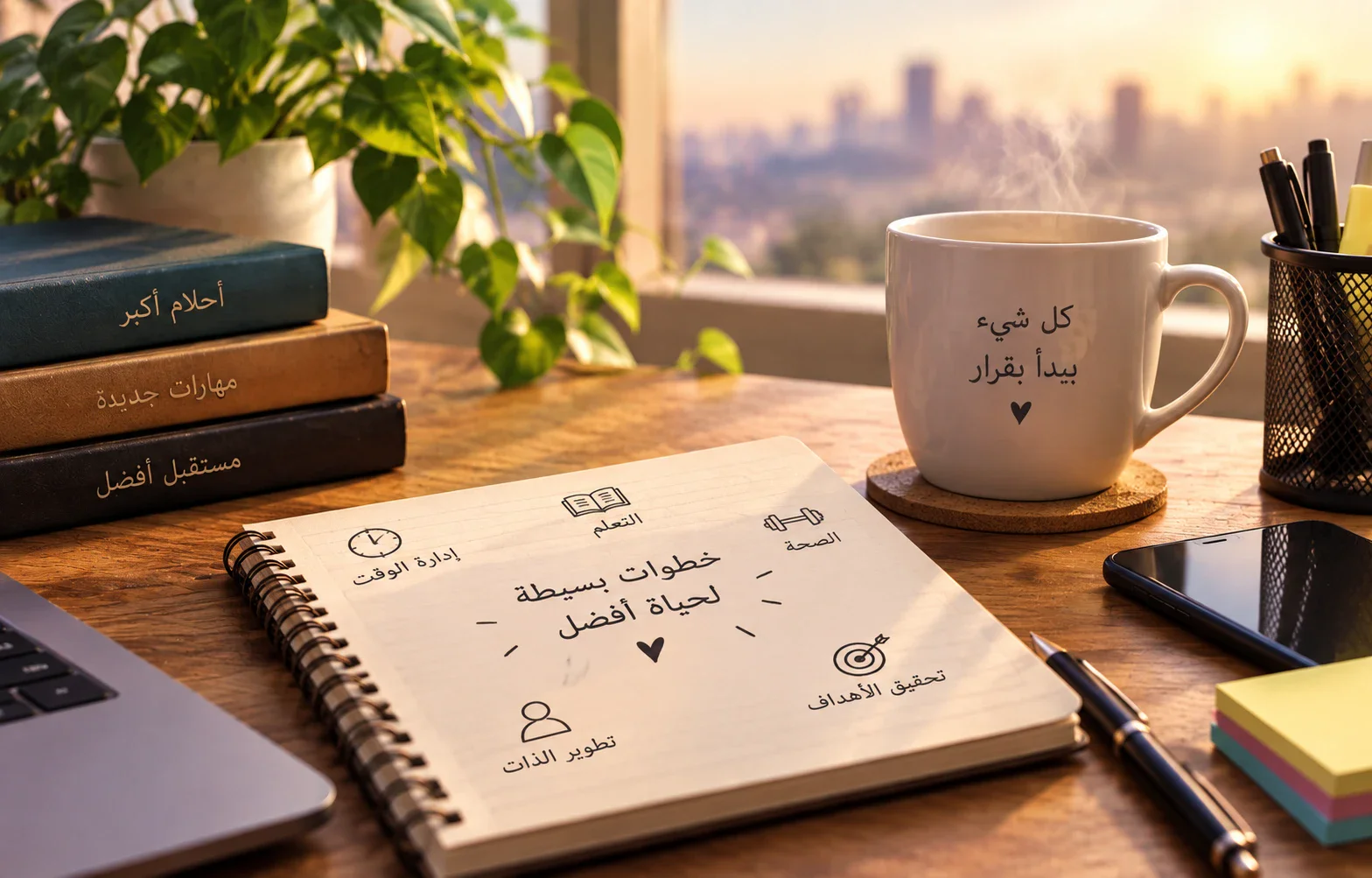 image about كيف نستفيد من الوقت؟