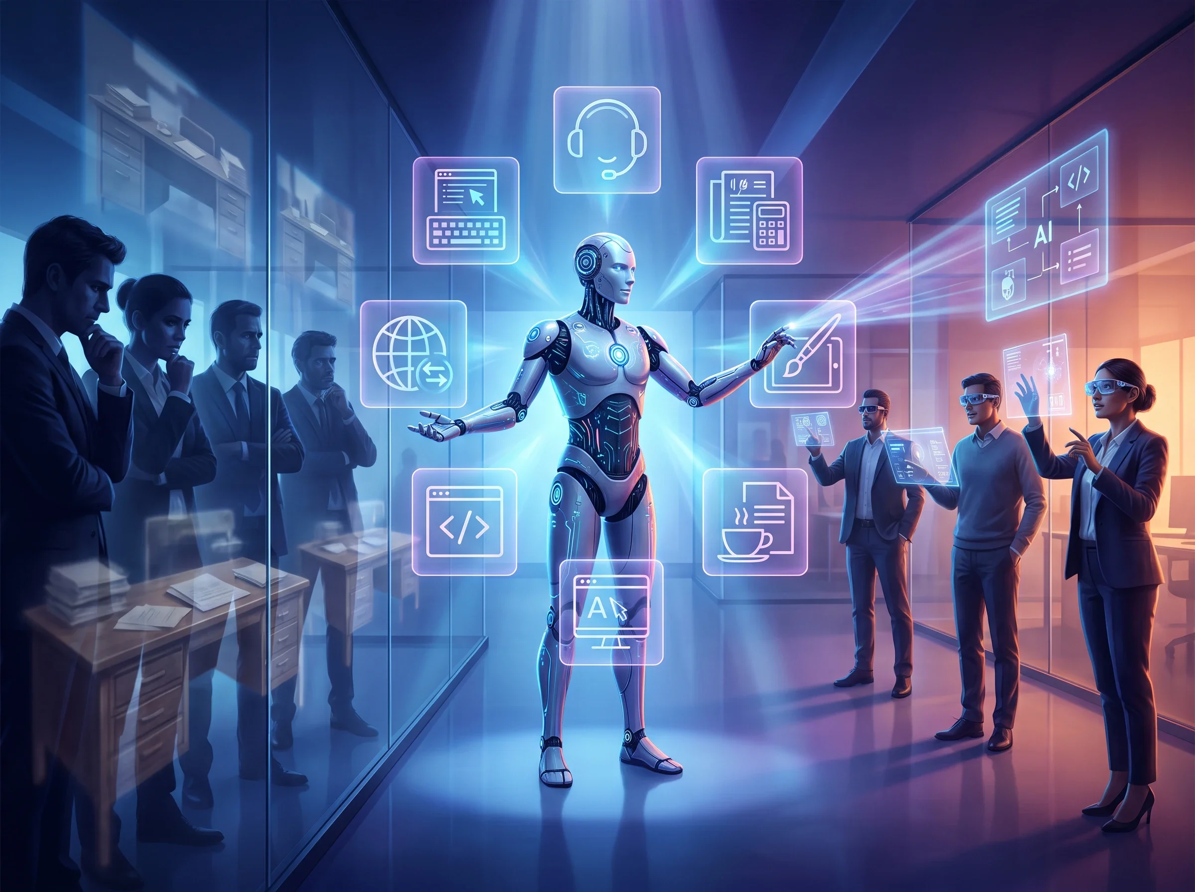image about هل سيأخذ الذكاء الاصطناعي وظيفتك؟ وظائف مهددة بالاختفاء في عصر AI