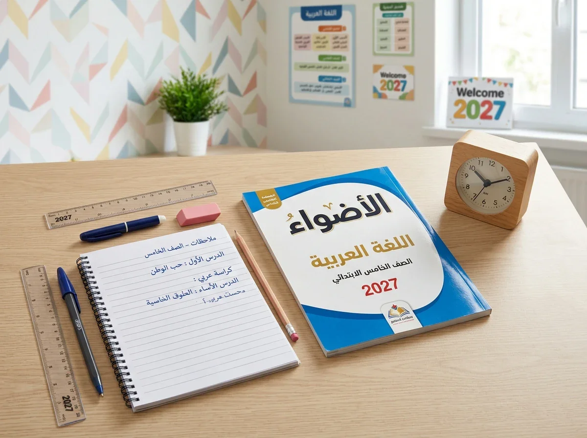 image about تحميل كتاب الأضواء الصف الخامس الابتدائي لغة عربية ترم أول 2027