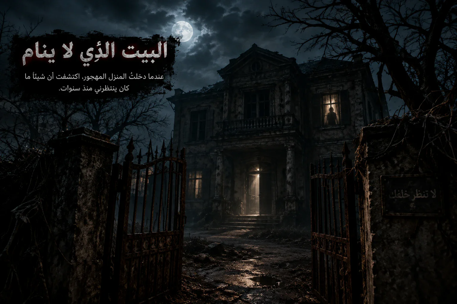 image about البيت الذي لا ينام: عندما دخلتُ المنزل المهجور، اكتشفت أن شيئًا ما كان ينتظرني منذ سنوات