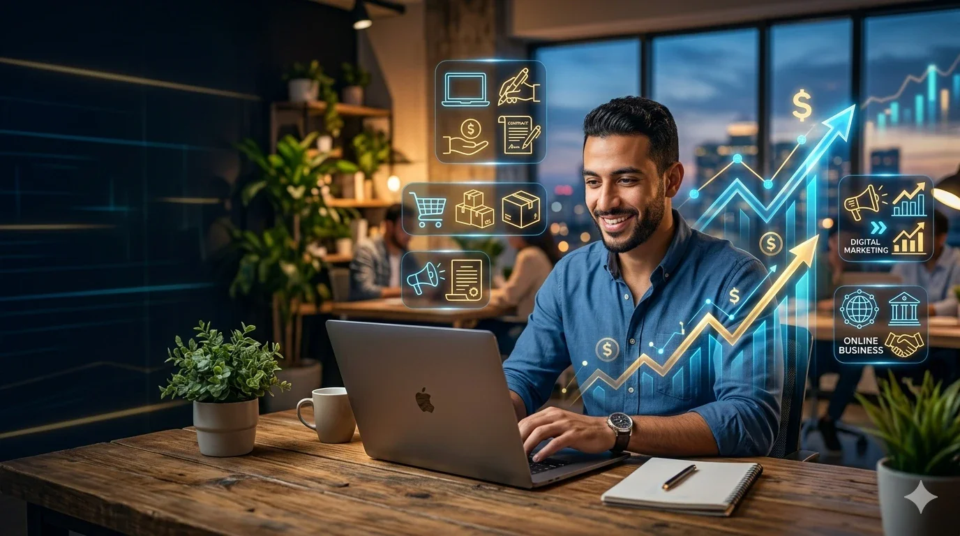 image about الربح من الإنترنت: دليلك العملي لبناء دخل حقيقي من العالم الرقمي