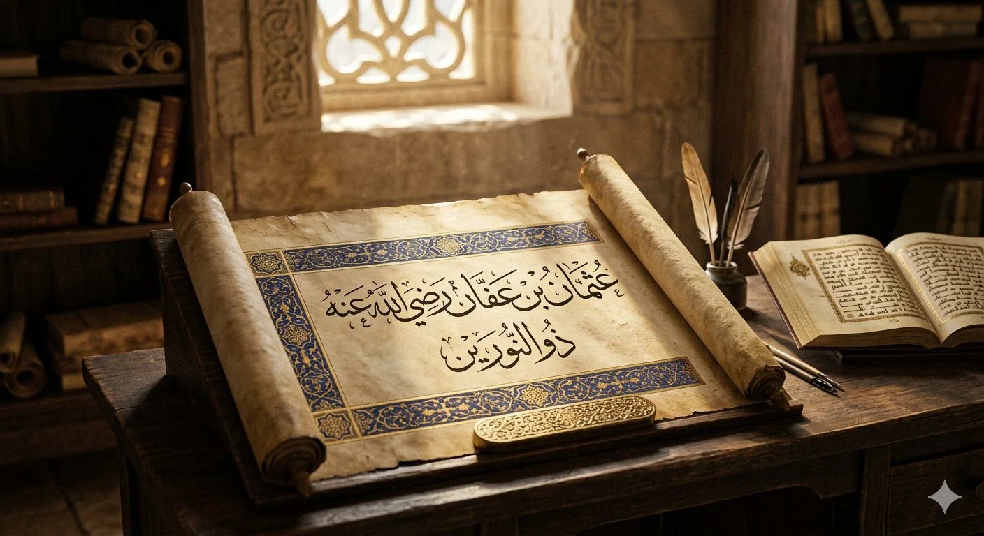 image about الرجل الذي تستحي منه الملائكة عثمان بن عفان رضي الله عنه