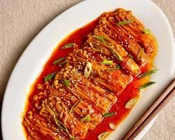 image about فطر إنوكي الكوري بطريقة سهلة ولذيذة