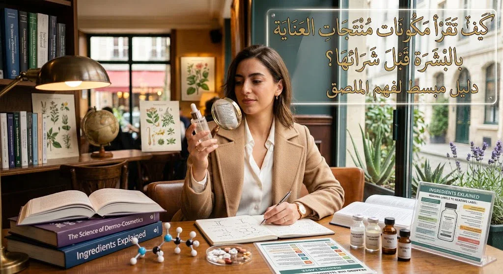 image about كيف تقرأ مكونات منتجات العناية بالبشرة قبل شرائها؟ دليل مبسط لفهم الملصق
