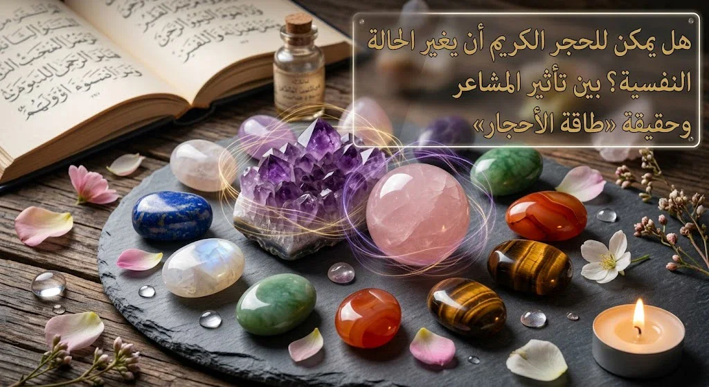 image about هل يمكن للحجر الكريم أن يغير الحالة النفسية؟ بين تأثير المشاعر وحقيقة «طاقة الأحجار»