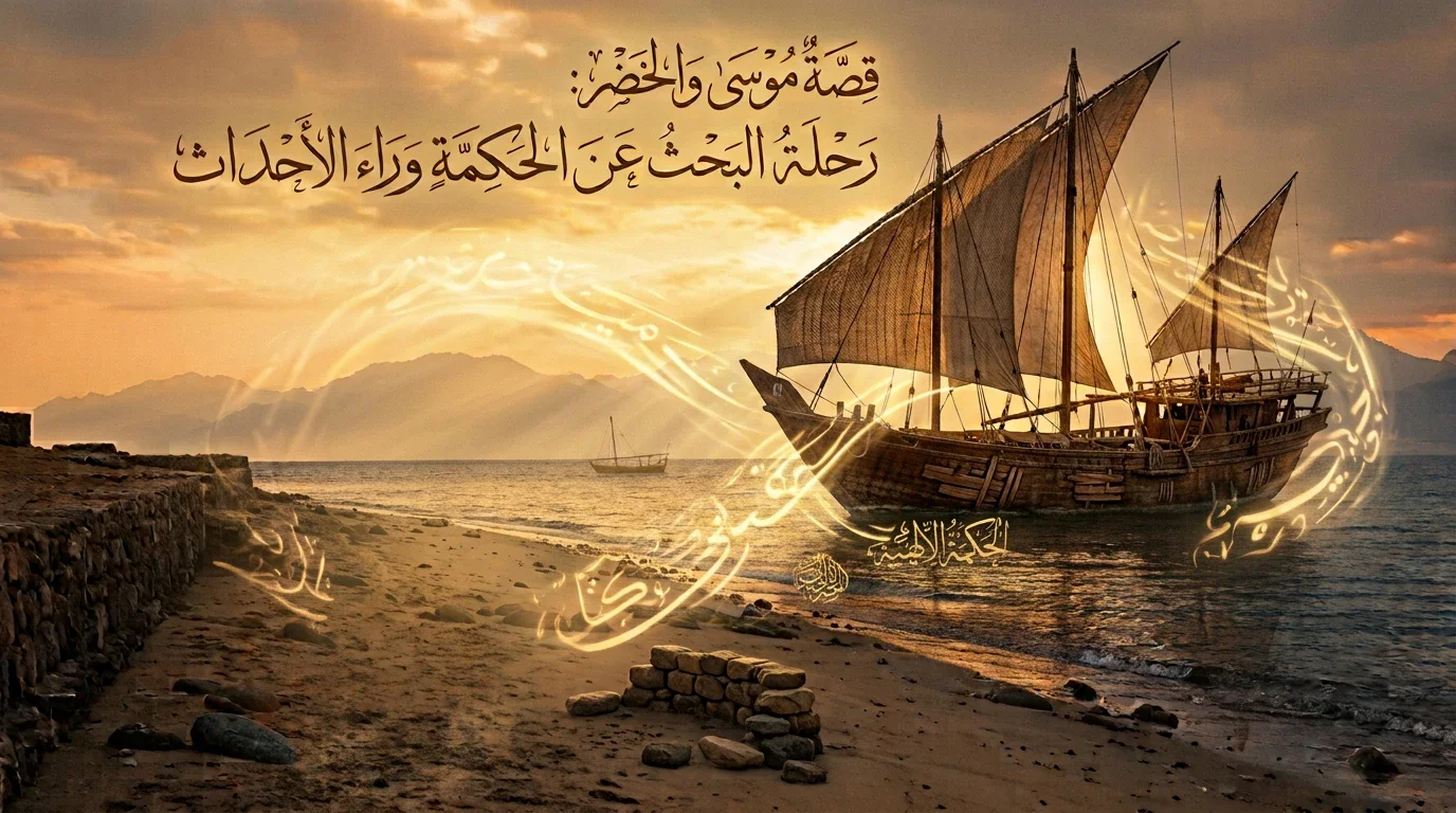 image about قصة موسى والخضر: رحلة البحث عن الحكمة وراء الأحداث