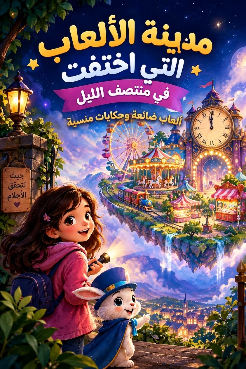 image about ليان والارنب ومدينة الألعاب التي اختفت في منتصف الليل