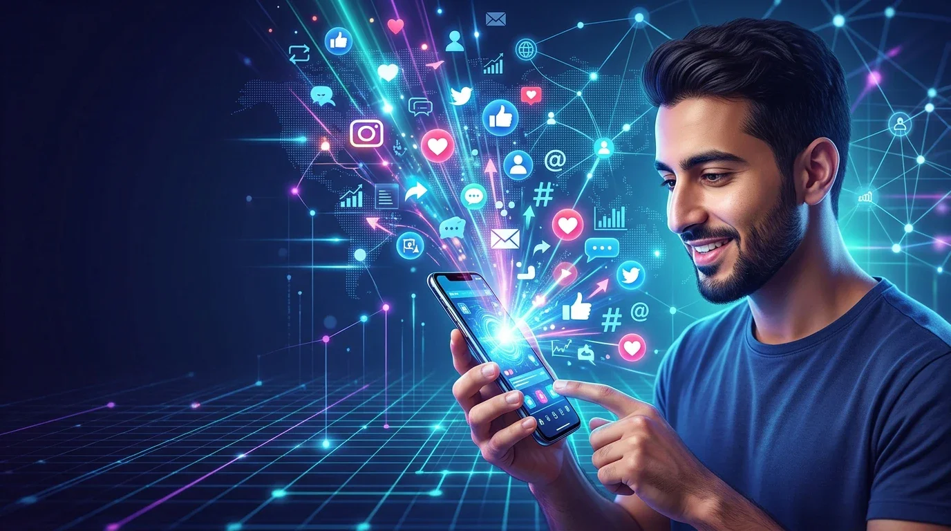 image about 📱 مواقع التواصل الاجتماعي: قوة تغيّر العالم أم سلاح ذو حدين؟ 🌍