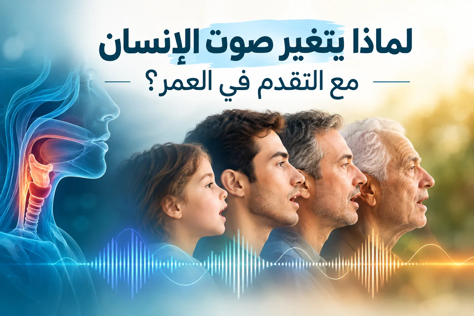 image about لماذا يتغير صوت الإنسان مع التقدم في العمر؟