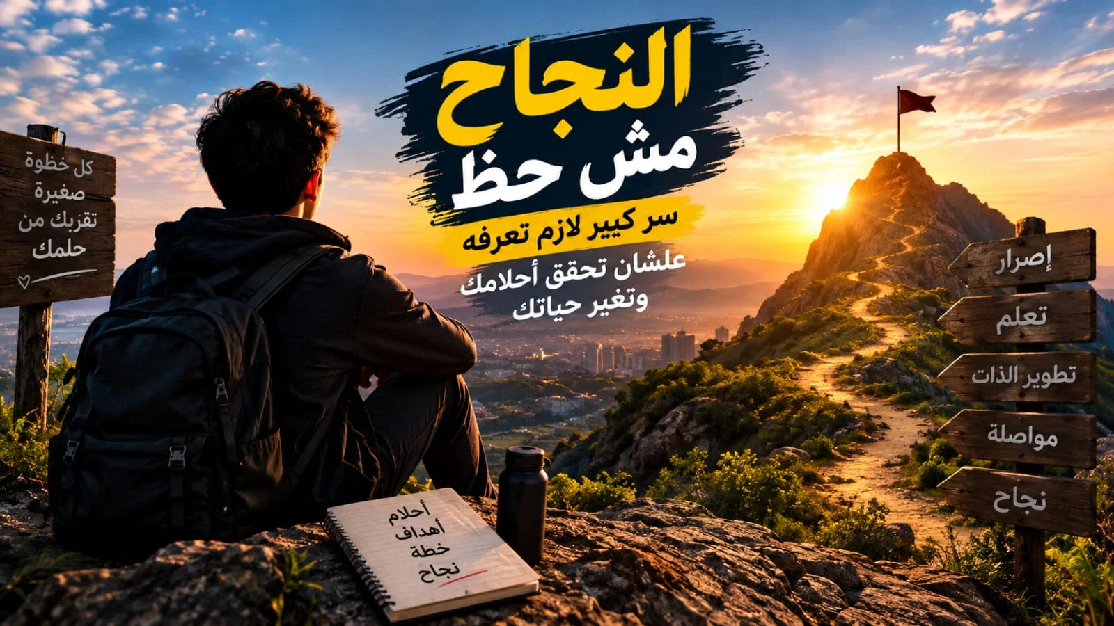 image about 💪🔥 سر النجاح الحقيقي وكيف تغير حياتك وتحقق أحلامك خطوة بخطوة 🚀✨