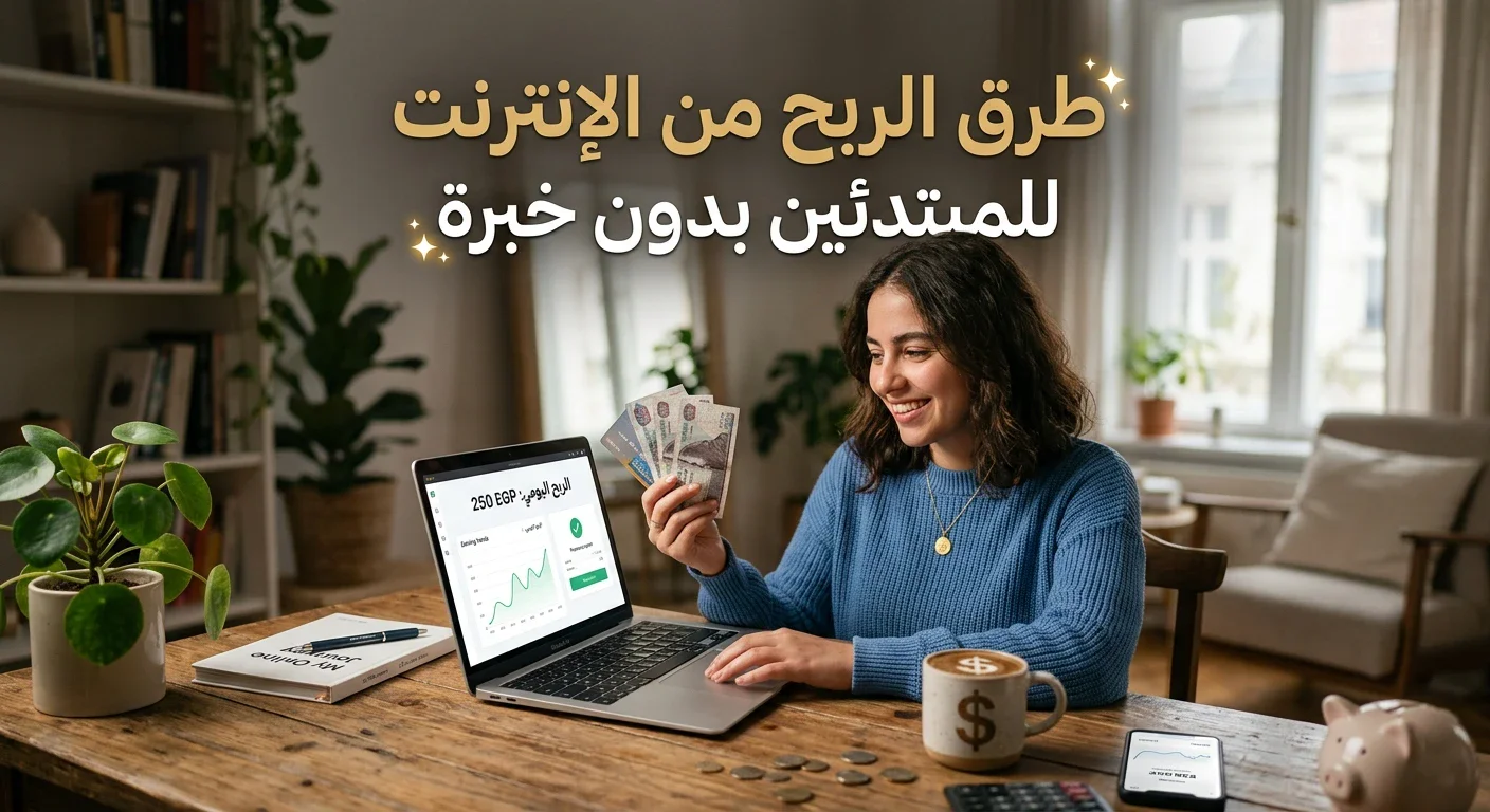 image about 💰 طرق الربح من الإنترنت للمبتدئين بدون خبرة