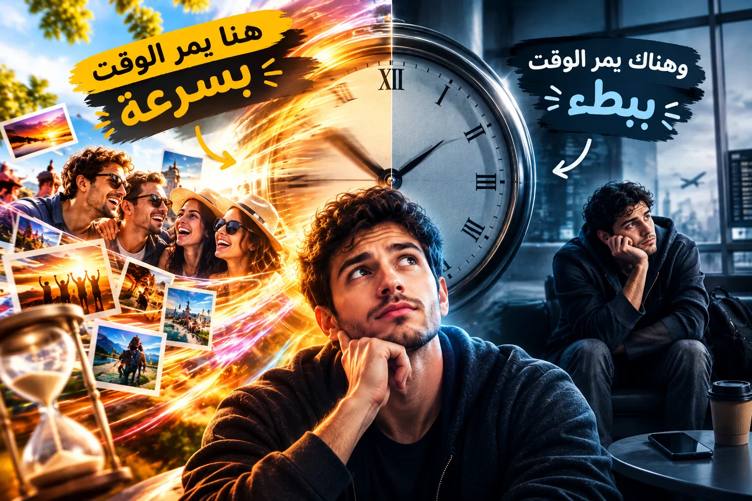 image about لماذا نشعر عادةً أن الوقت يمر بسرعة