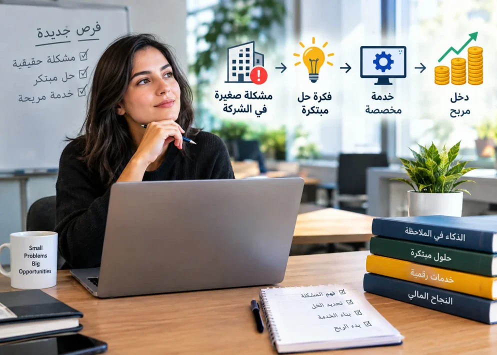 image about كيف تجد مشكلة صغيرة لدى شركة وتحول حلها إلى خدمة مربحة؟ 💡