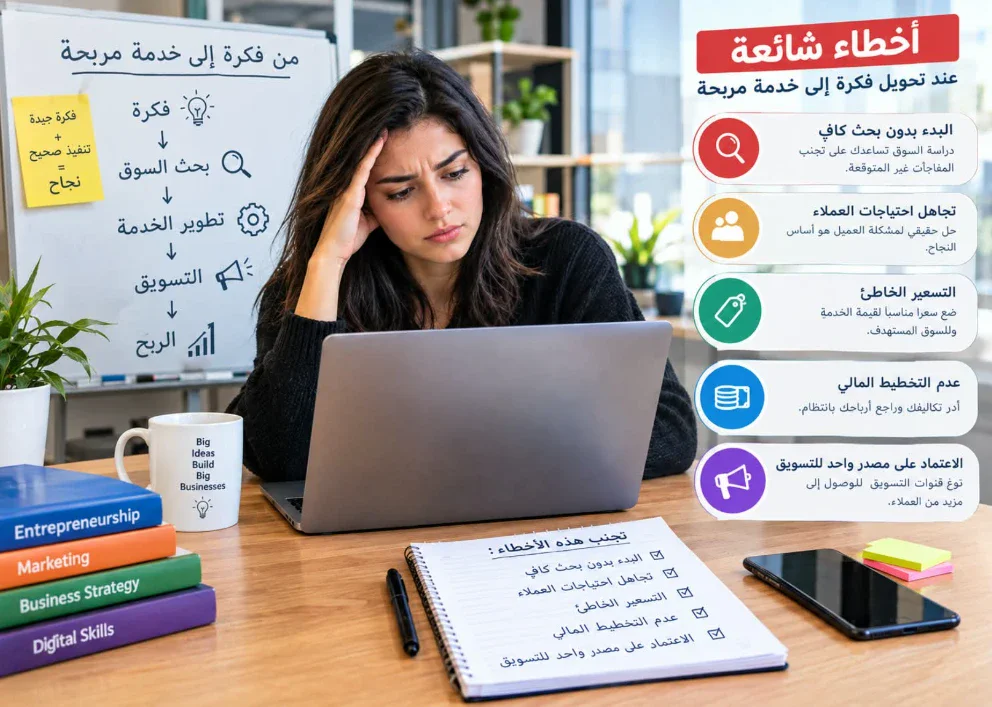 image about كيف تجد مشكلة صغيرة لدى شركة وتحول حلها إلى خدمة مربحة؟ 💡