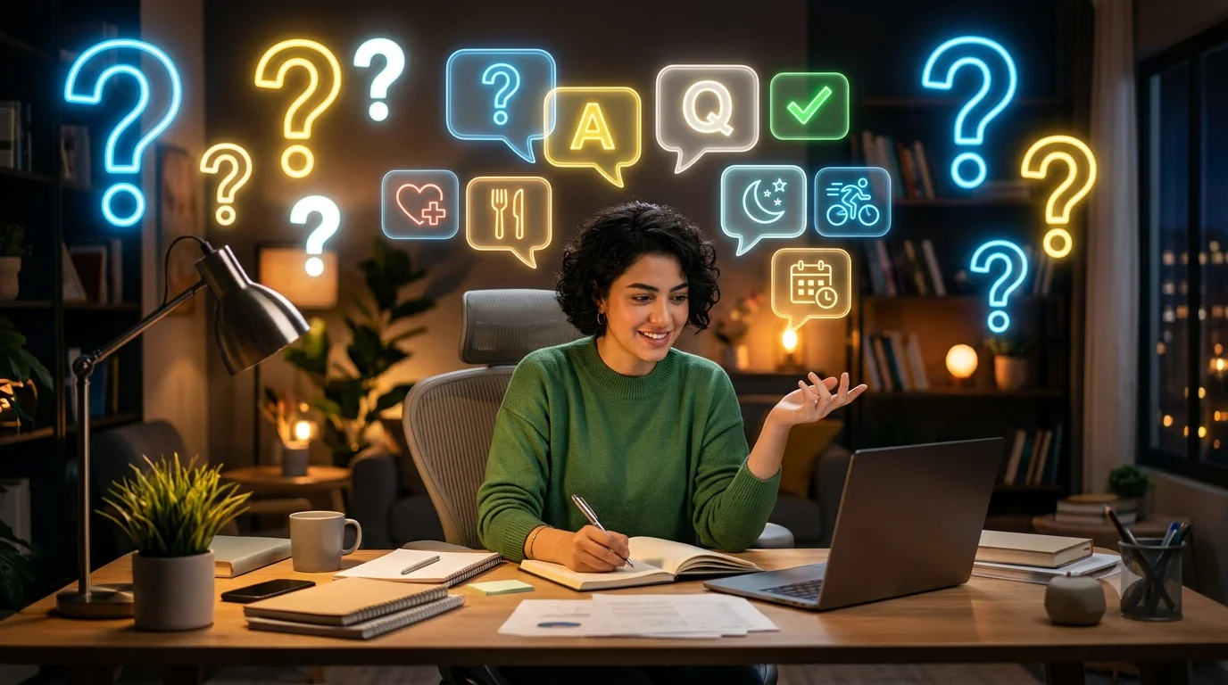 image about أسئلة وأجوبة تغيّر طريقة تفكيرك: إجابات مفيدة عن الحياة والصحة والعادات اليومية