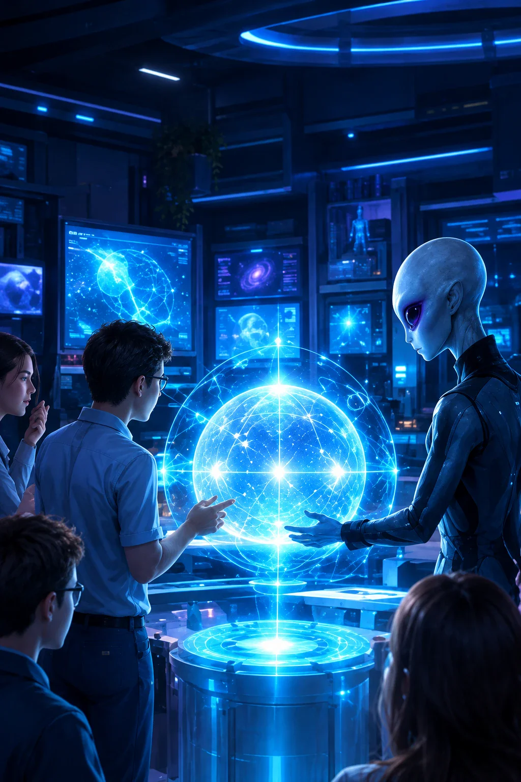 image about 👽 الكائنات الفضائية: الليلة التي اختفت فيها النجوم