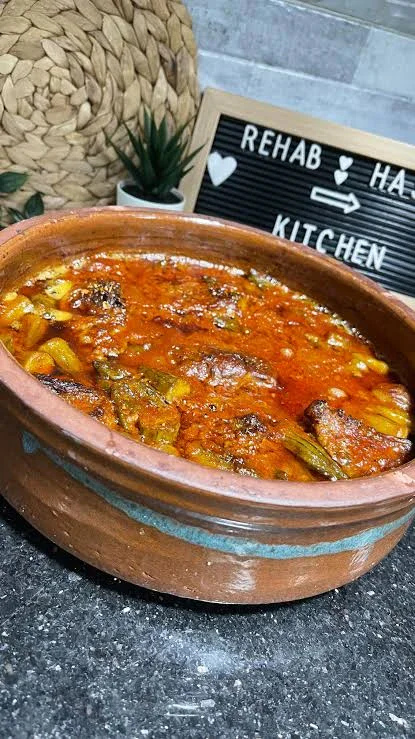image about طاجن البامية باللحمة.. وصفة مصرية شهية بطعم البيت