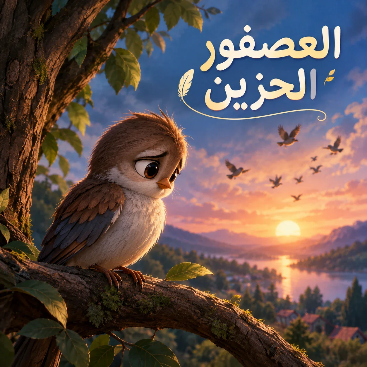 image about 🐦 العصفور الحزين الذي وجد الأمل بعد الوحدة