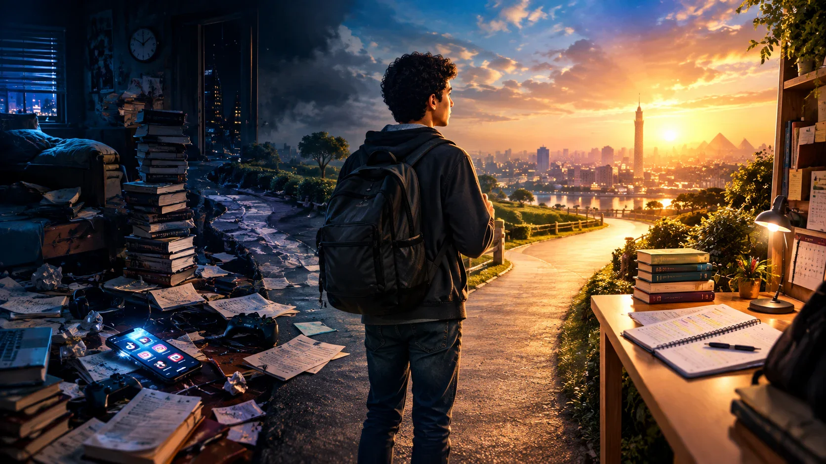 image about مش لازم تذاكر أكتر… لازم تذاكر أذكى! | الدليل الواقعي لرفع كفاءة مذاكرتك في تالتة ثانوي 2027