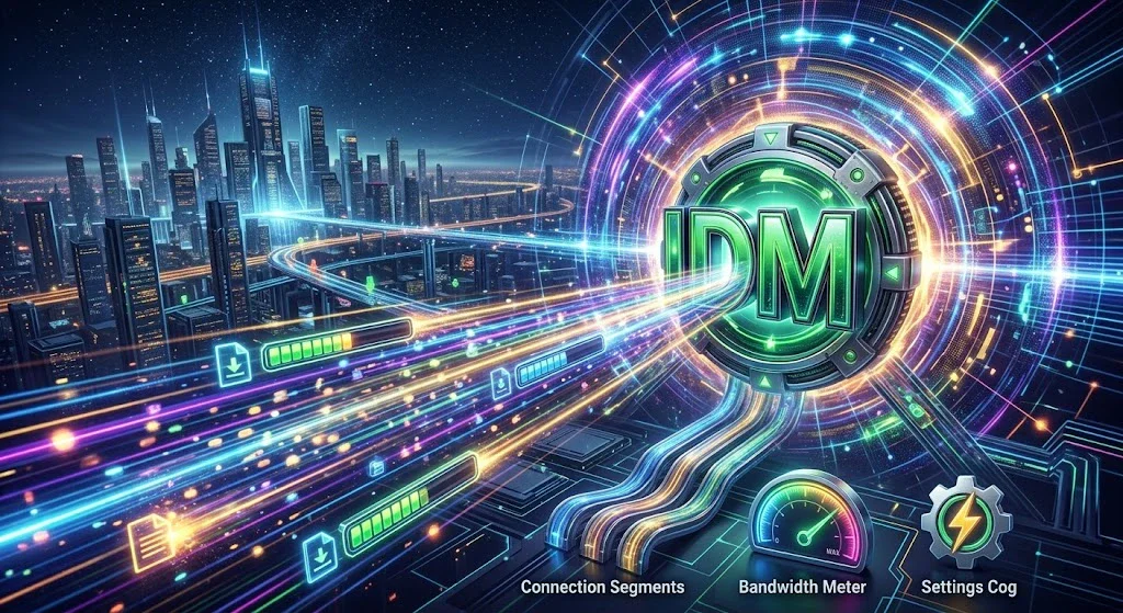 image about أفضل إعدادات IDM لتسريع التحميل في 2026 وحل مشكلة بطء التنزيل