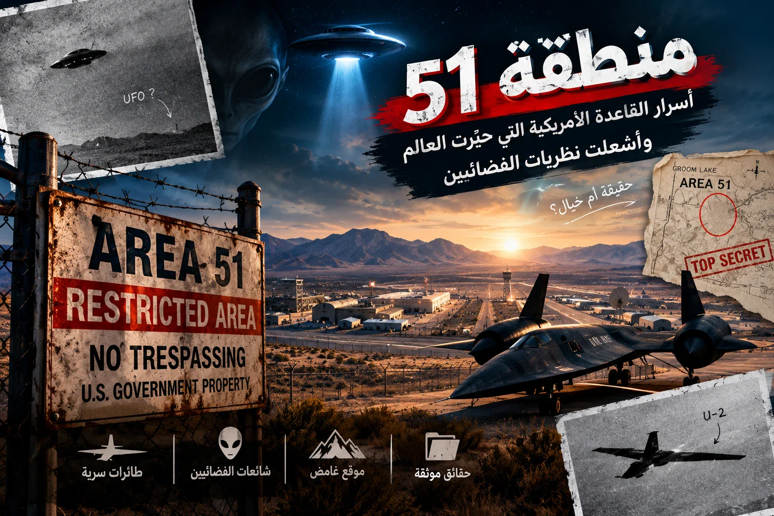 image about منطقة 51.. أسرار القاعدة الأمريكية التي حيّرت العالم وأشعلت نظريات الفضائيين