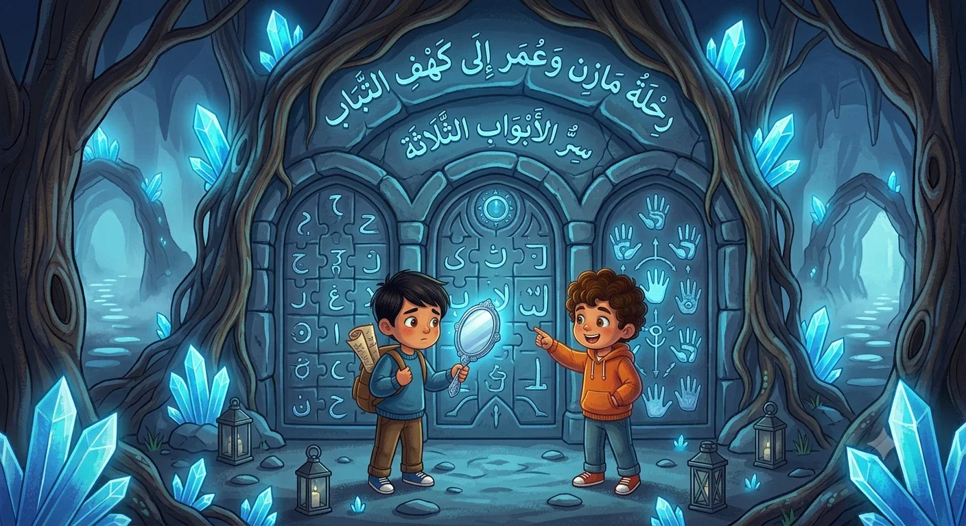 image about رحلة مازن وعمر إلى كهف التباب