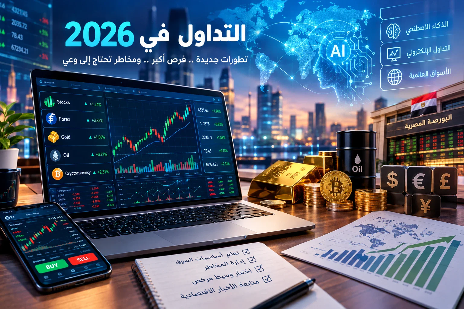 image about مجال التداول 2026.. أحدث الأخبار والتطورات ومستقبل الأسواق المالية