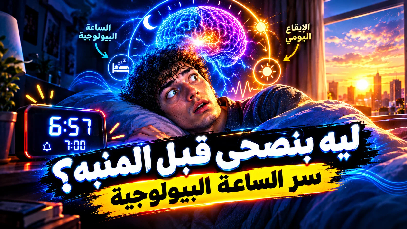 image about لماذا نستيقظ أحيانًا قبل المنبه بدقائق