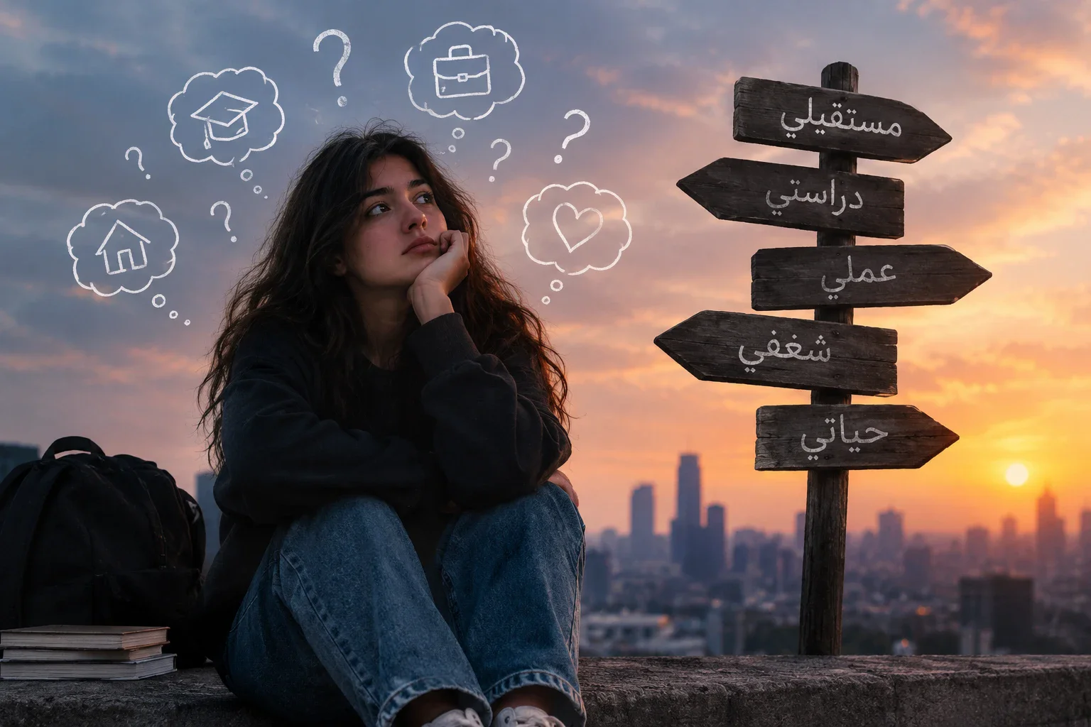 image about الشعور بالضياع في سن العشرين: لماذا أشعر أنني تائه ولا أعرف ماذا أريد؟