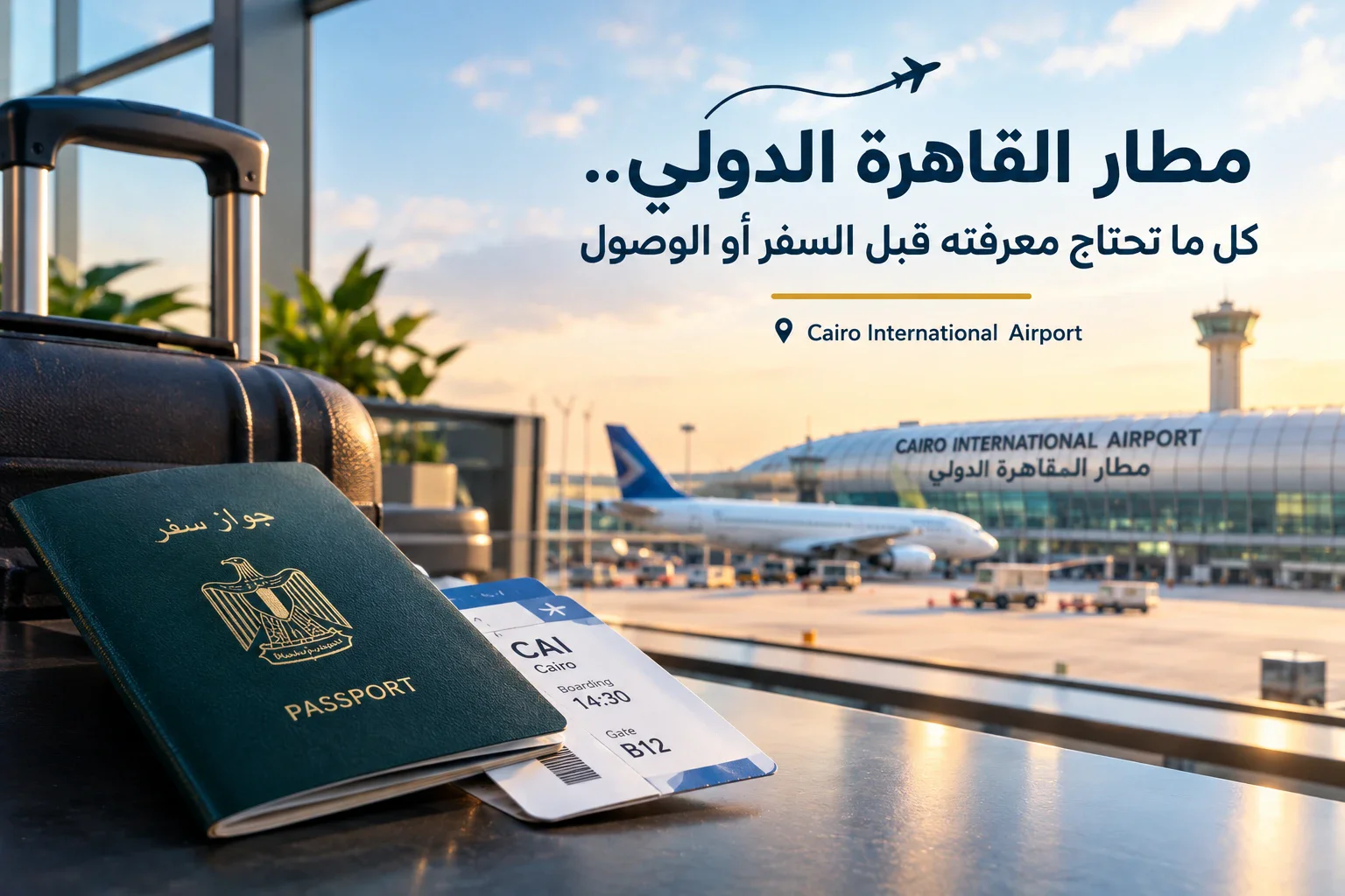 image about مطار القاهرة الدولي.. دليلك الكامل قبل السفر والوصول