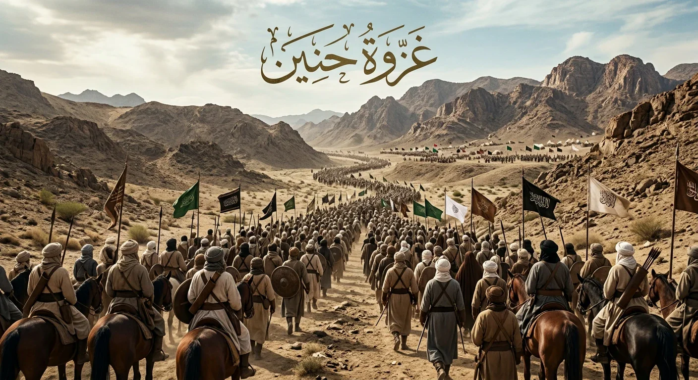 image about غزوة حُنين: أحداثها وأسبابها ودروسها في التاريخ الإسلامي