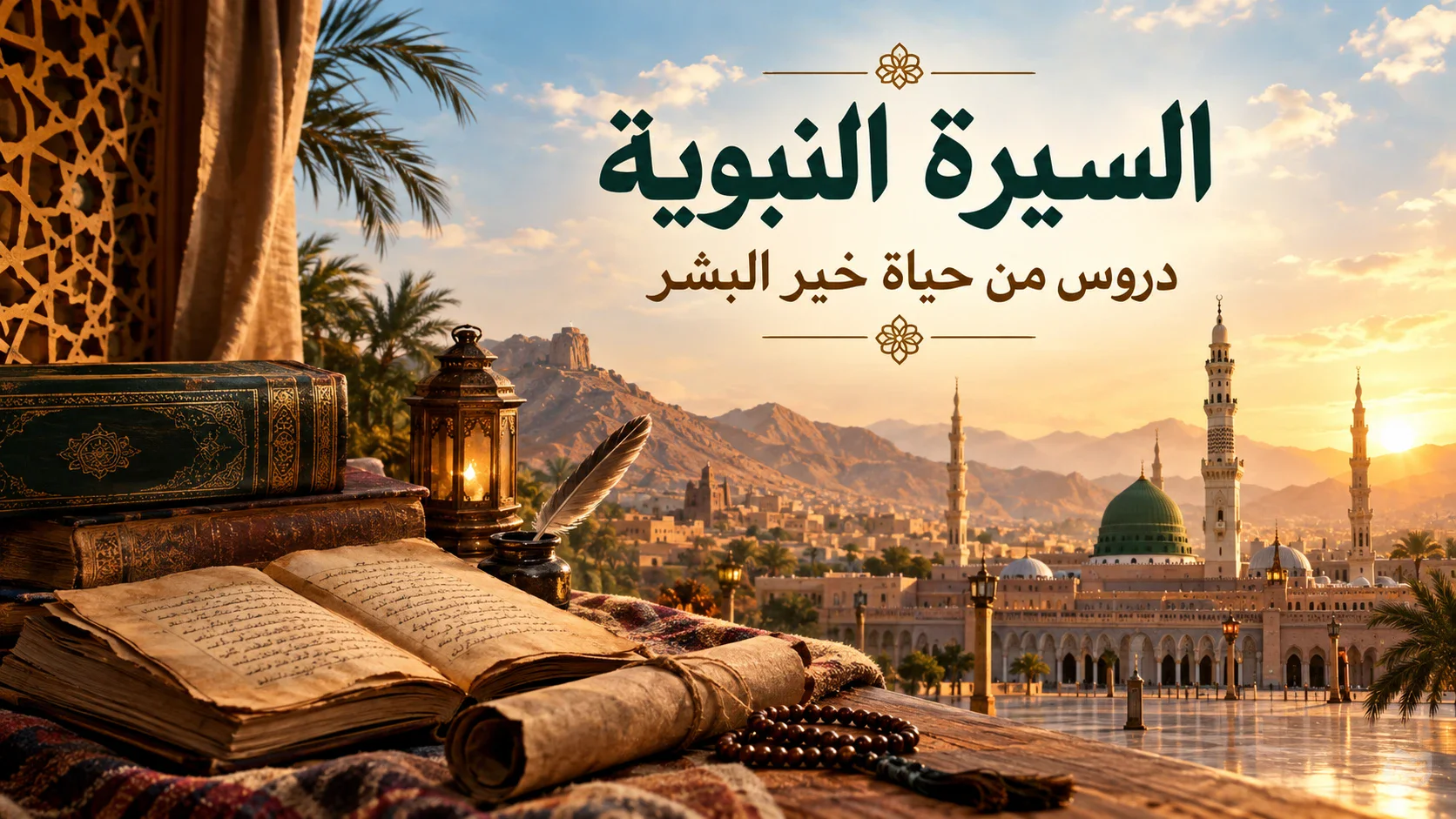 image about السيرة النبوية دروس من حياة خير البشر