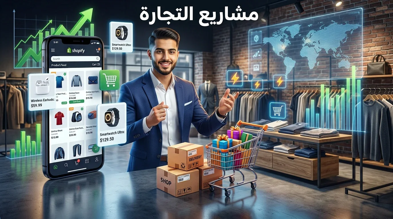 image about مشاريع التجارة: أفكار عملية لبدء مشروع ناجح وزيادة دخلك