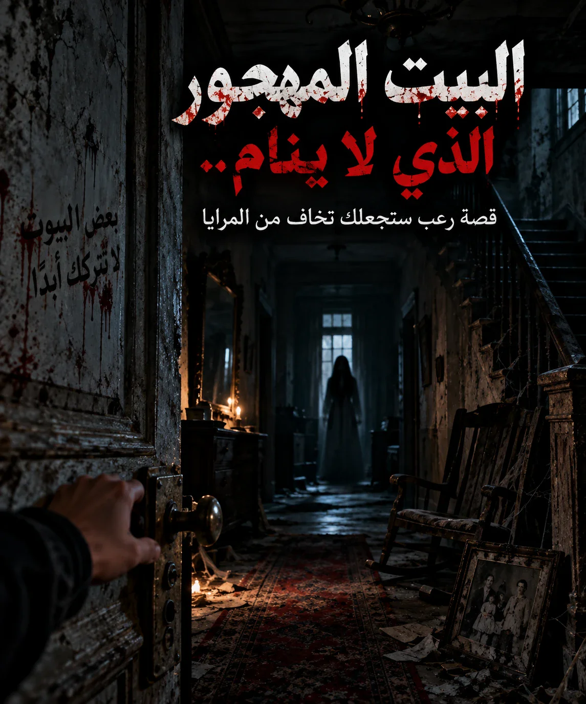 image about البيت المهجور الذي لا ينام.. قصة رعب ستجعلك تخاف من المرايا