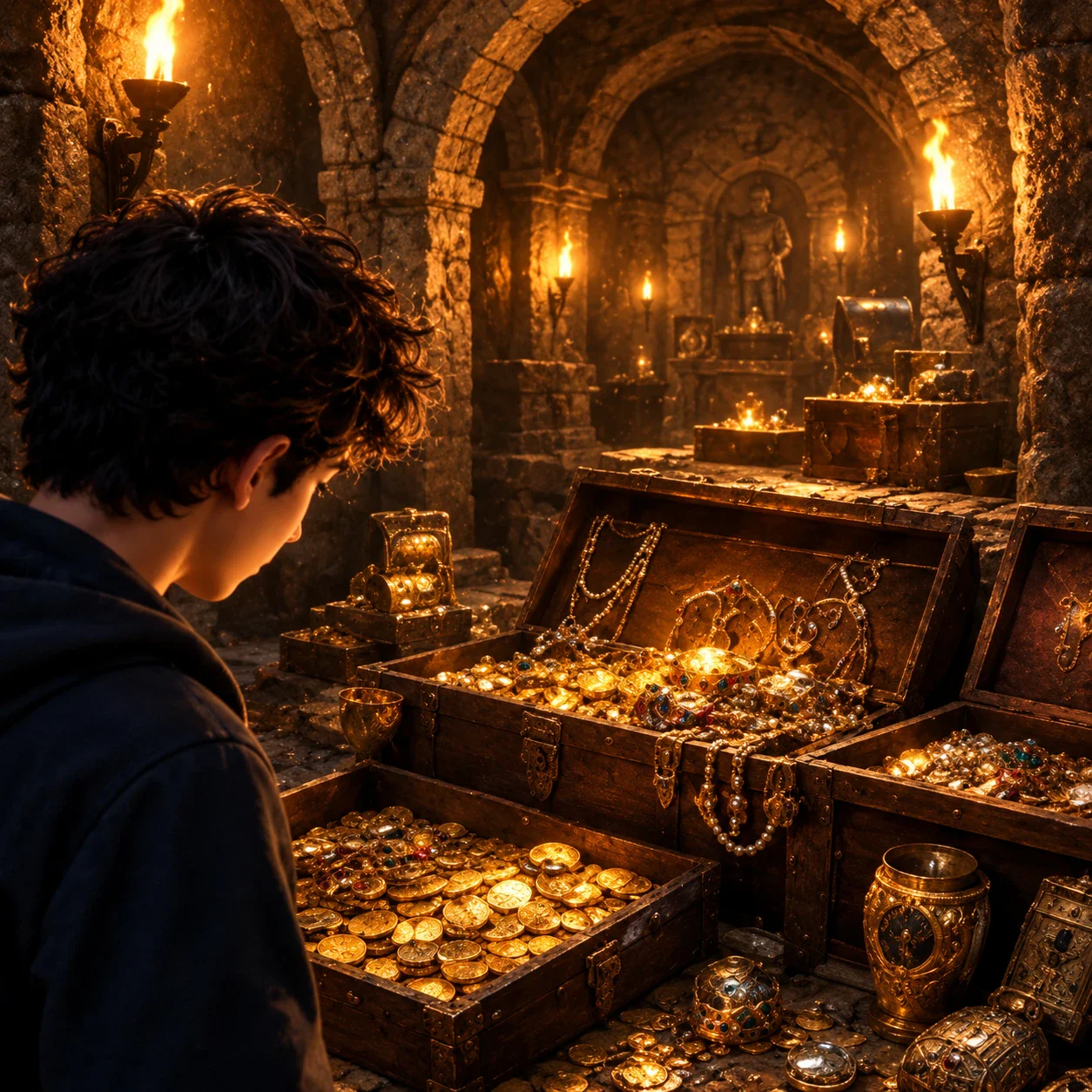 image about 🗝️ الصندوق الغامض الذي أخفى سر الكنز