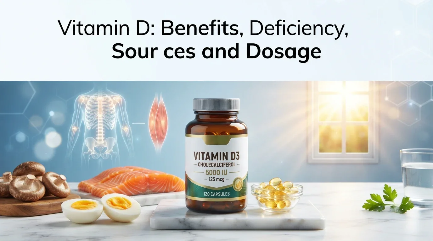 image about Vitamin D: Everything You Need to Know About Its Benefits, Sources, Deficiency, and Dosage