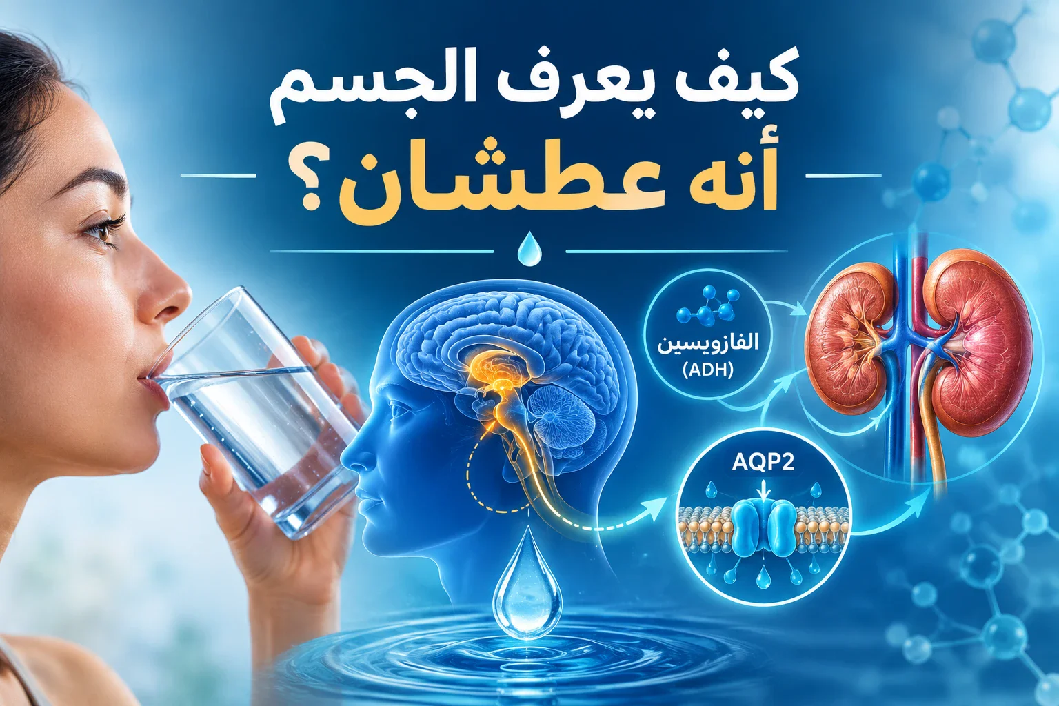 image about كيف يعرف الجسم أنه عطشان؟