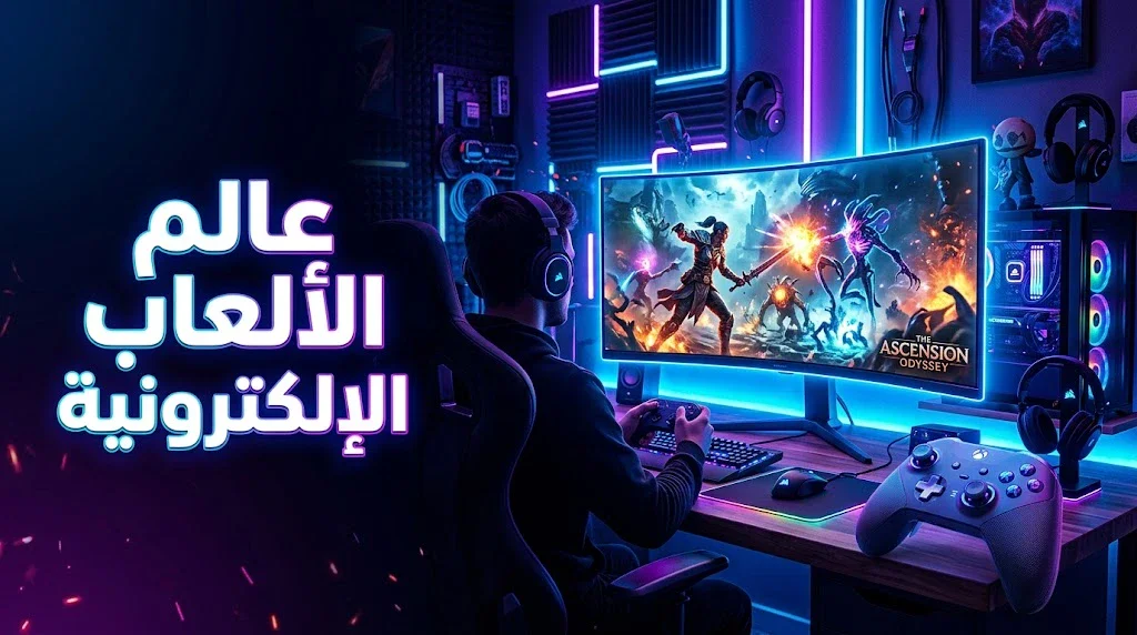 image about الألعاب الإلكترونية من مجرد تسلية إلى عالم من الإبداع والتحدي