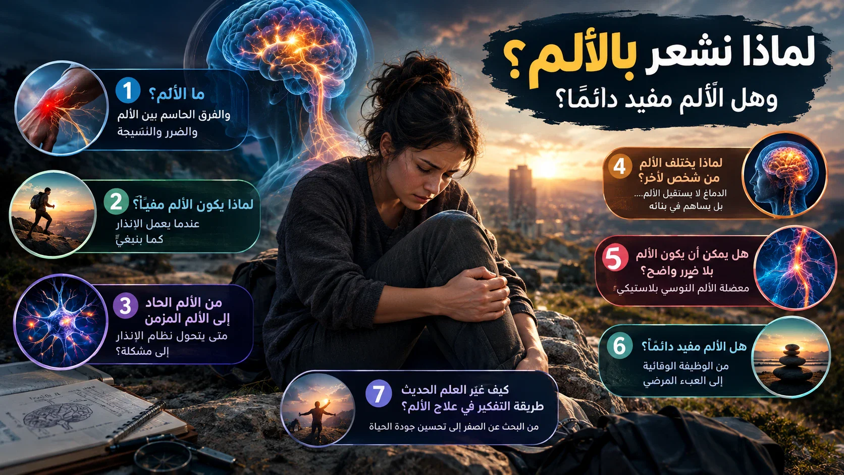image about لماذا نشعر بالألم؟ وهل الألم مفيد دائمًا؟