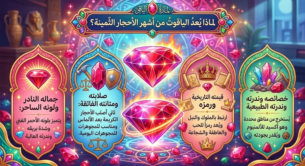 image about حجر الياقوت: لماذا يعد من أشهر الأحجار الثمينة؟
