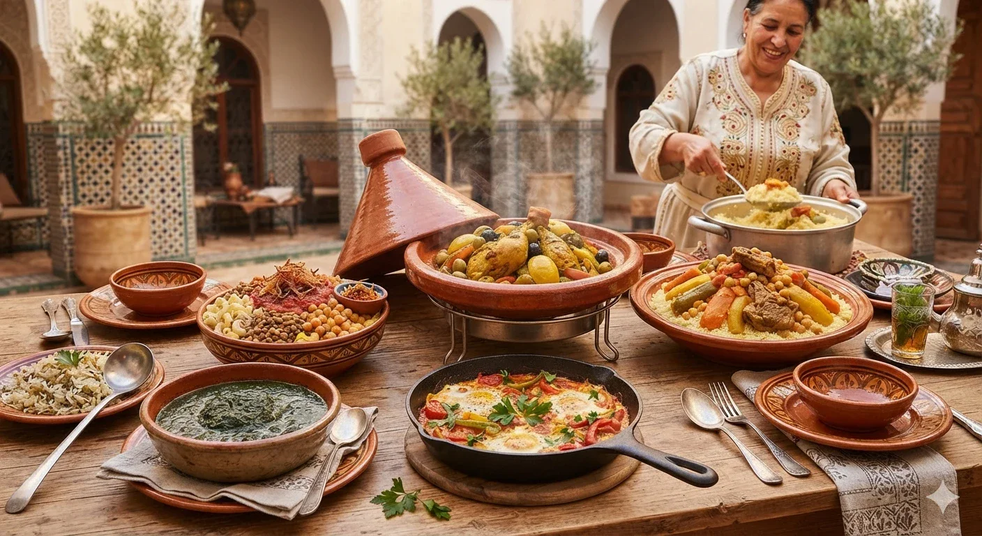 image about اشهر خمس اكلات من مطبخ شمال افريقيا