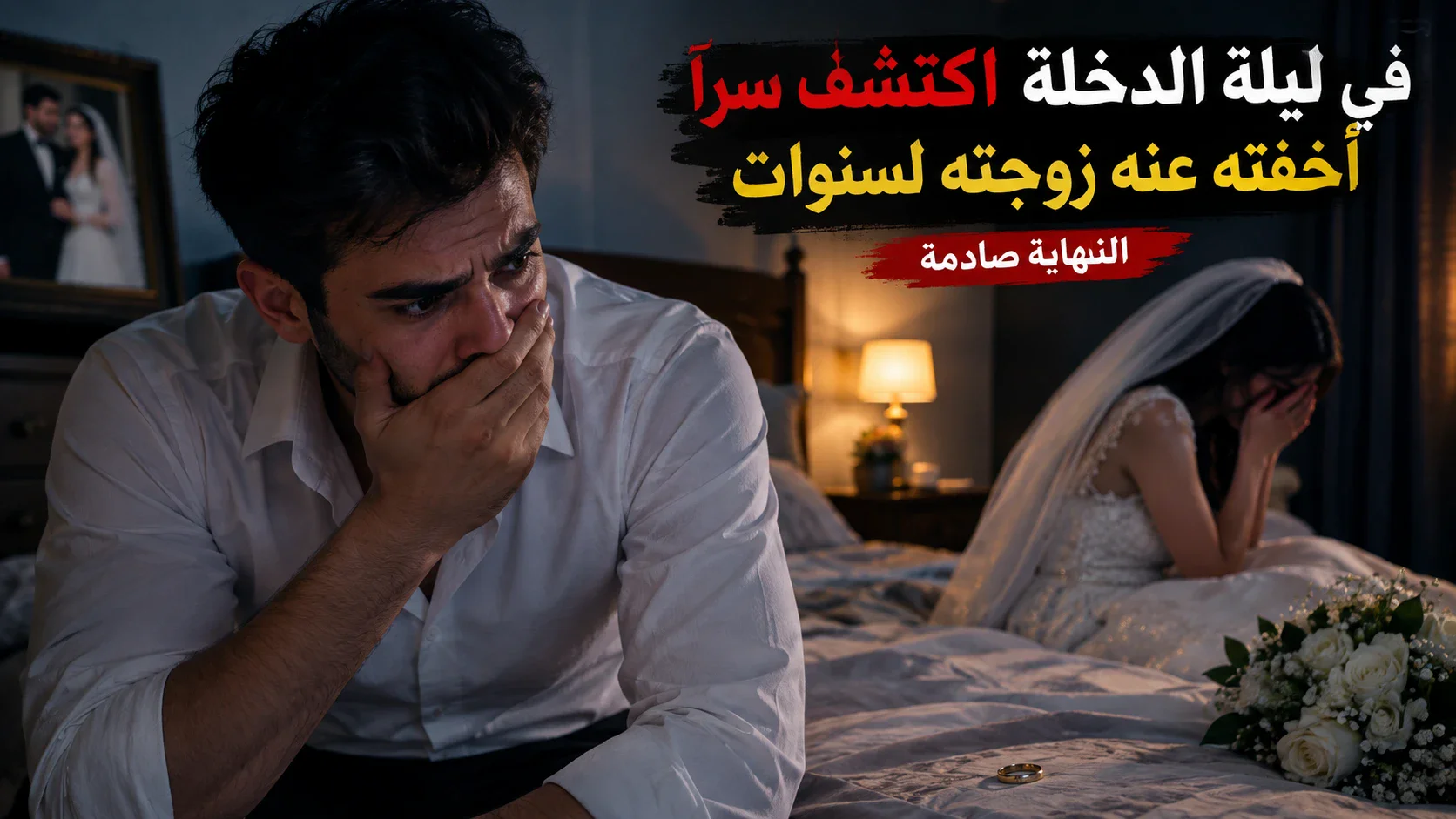 image about 😨 في ليلة الدخلة اكتشف سرًا أخفته عنه زوجته لسنوات | النهاية صادمة